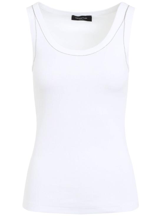  파비아나 필리피 민소매 티셔츠 JED265F150L180