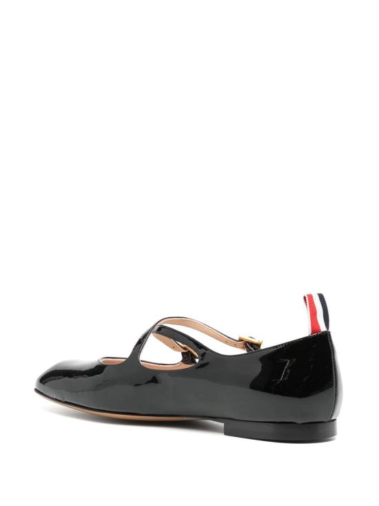  톰브라운 플랫 슈즈 FFD143A00216 black - THOM BROWNE