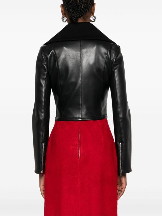  알렉산더 맥퀸 가죽 자켓 817917Q5ANU - ALEXANDER MCQUEEN