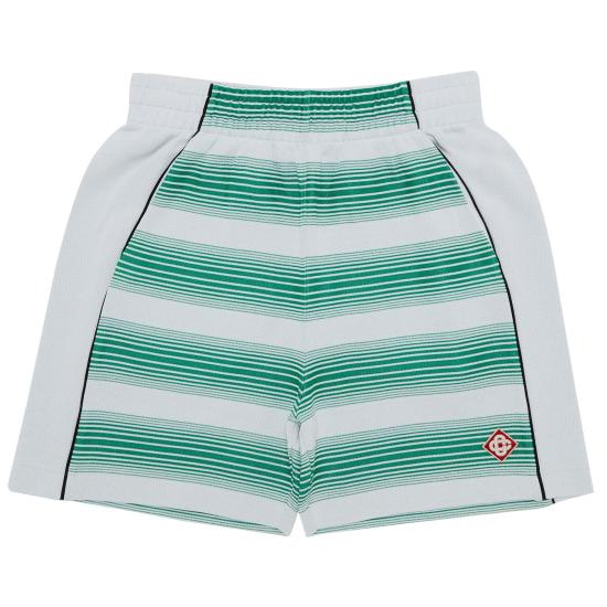  카사블랑카 숏팬츠 CSBM241PRPN005GN GRADIENT STRIPE DOM