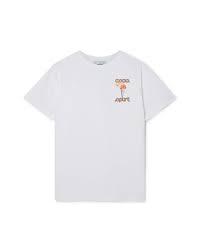  카사블랑카 반팔 티셔츠 CSBM3FRTS021WH LA FLAMME DU SPORT DOM