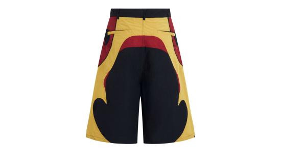  쿠시코크 숏팬츠 KSKM241PRSR007MT YELLOW BLACK DOM - KUSIKOHC