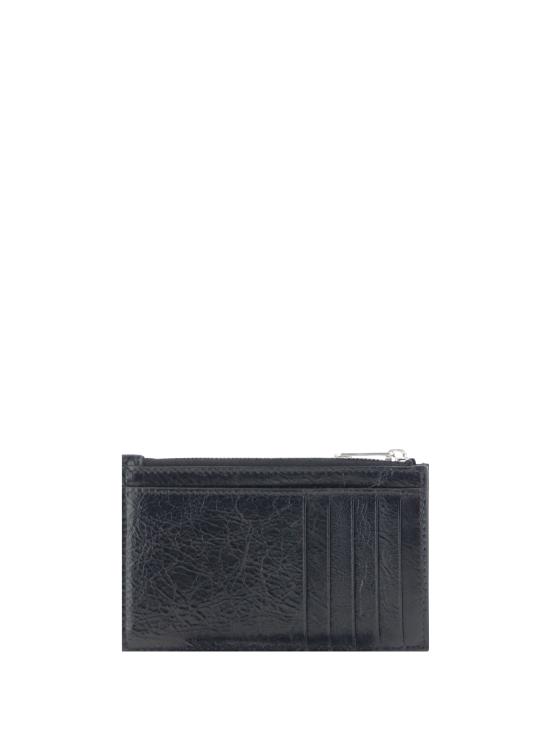 26FW 발렌시아가 남성지갑 8018302AA9Z 1000 BLACK - BALENCIAGA
