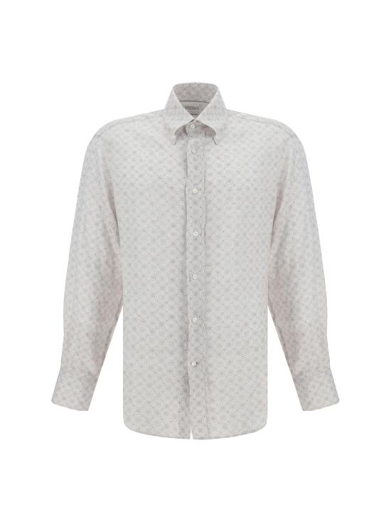 25SS 브루넬로 쿠치넬리 긴팔 셔츠 MM6901716 C008 MULTICOLOUR