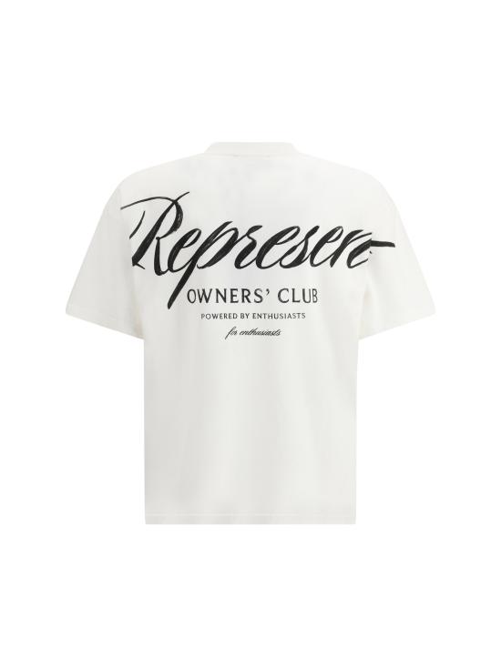 26SS 리프레젠트 반팔 티셔츠 OCM41201 FLATWHITE - REPRESENT