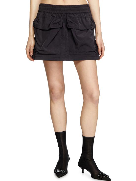 25SS 디젤 숏 스커트 A168180AKAD 9XX Black - DIESEL