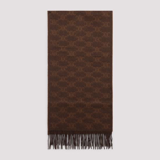 25SS 셀린느 머플러/스카프 2AW02252U 17BT BROWN TOFFEE - CELINE