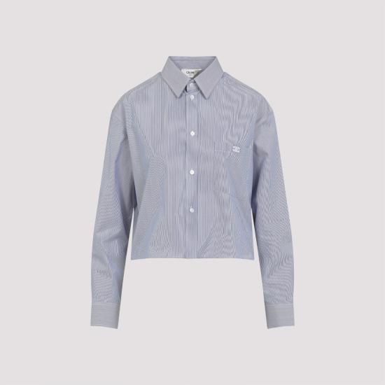 25SS 셀린느 셔츠 2C837830W 01NQ CRAIE MARINE - CELINE