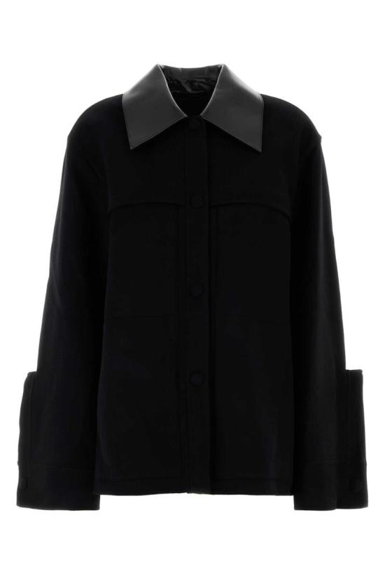 25SS 질샌더 자켓 J02BN0199J40035 001 Black