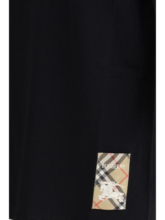 26SS 버버리 반팔 티셔츠 8104889 A1189 Black - BURBERRY