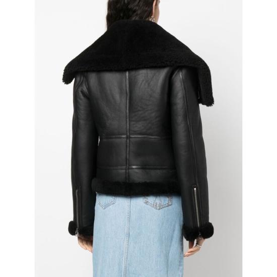  JW앤더슨 바이커 자켓 LJ0020 LT0063 607 BLACK - JW ANDERSON