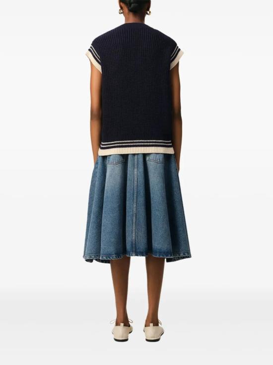  아미 니트 베스트 E25UKS768KN0068 - AMI