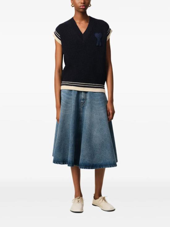  아미 니트 베스트 E25UKS768KN0068 - AMI