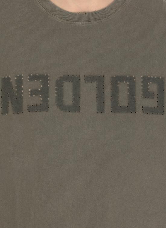 25SS 골든구스 반팔 티셔츠 GMP01220 P000671 35479 GOLDEN Green - GOLDEN GOOSE