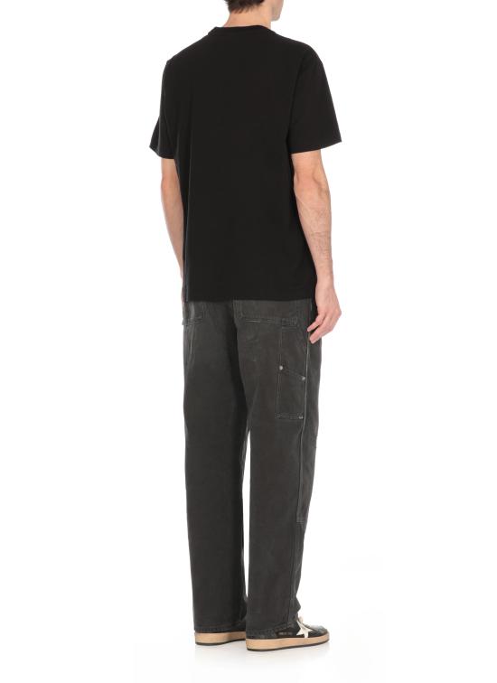 25SS 골든구스 반팔 티셔츠 GMP01220 P000593 90100 STAR Black - GOLDEN GOOSE