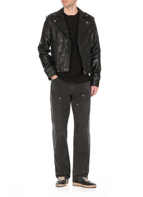 25SS 골든구스 반팔 티셔츠 GMP01220 P000593 90100 STAR Black - GOLDEN GOOSE