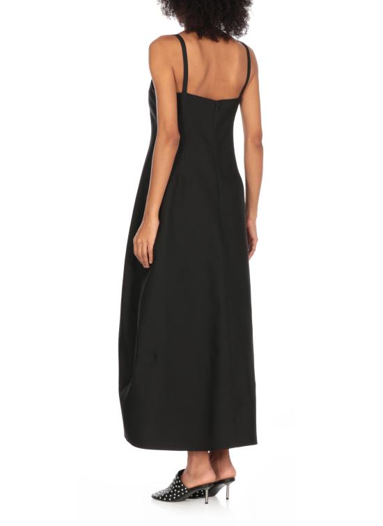 25SS 질샌더 미디 원피스 J04CT0113 J70013001 Black - JIL SANDER