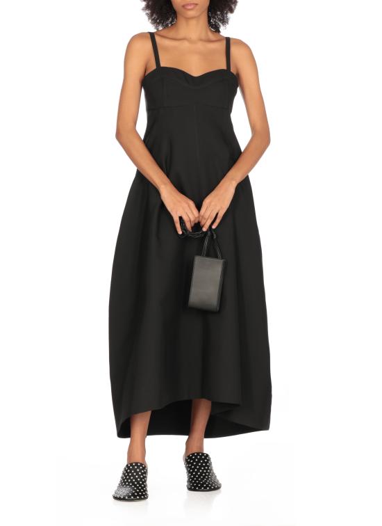 25SS 질샌더 미디 원피스 J04CT0113 J70013001 Black - JIL SANDER