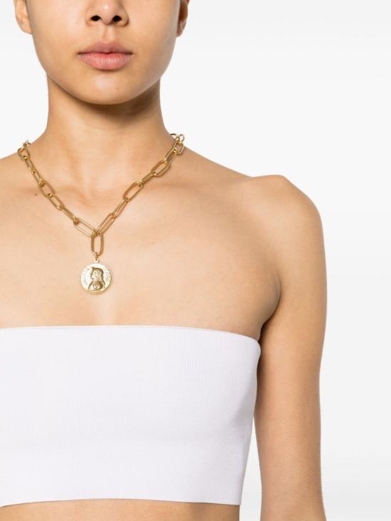  파비아나 필리피 민소매 티셔츠 MAD264F057D655 - FABIANA FILIPPI