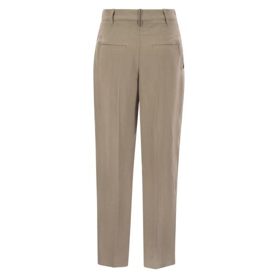 25SS 브루넬로 쿠치넬리 스트레이트 팬츠 MH126P8292 DESERT - BRUNELLO CUCINELLI