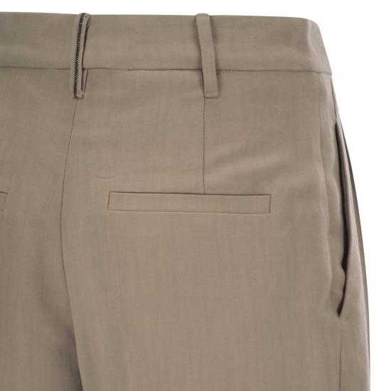 25SS 브루넬로 쿠치넬리 스트레이트 팬츠 MH126P8292 DESERT - BRUNELLO CUCINELLI