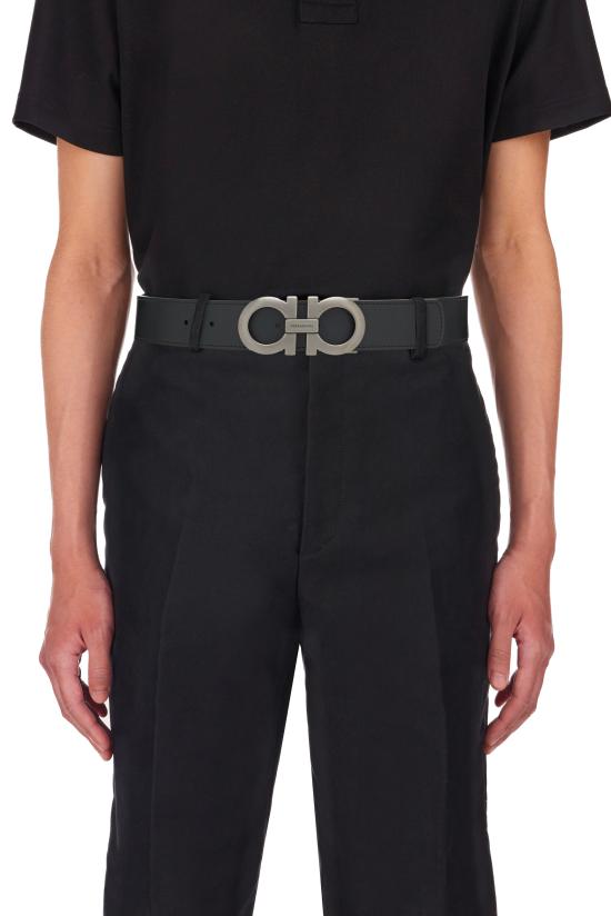 25SS 살바토레 페라가모 벨트 675542 464231 NERO HICKORY - SALVATORE FERRAGAMO