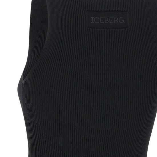 25SS 아이스 비 아이스버그 민소매 티셔츠 A018 95129000 Black - ICE B ICEBERG