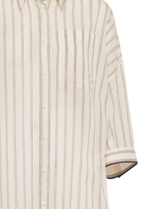  브루넬로 쿠치넬리 블라우스 MH777MJ926C4051 beige - BRUNELLO CUCINELLI