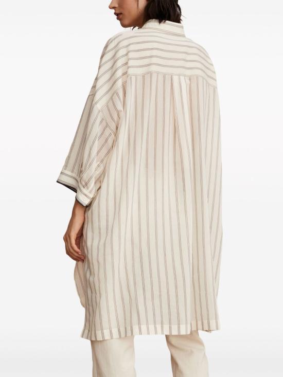  브루넬로 쿠치넬리 블라우스 MH777MJ926C4051 beige - BRUNELLO CUCINELLI