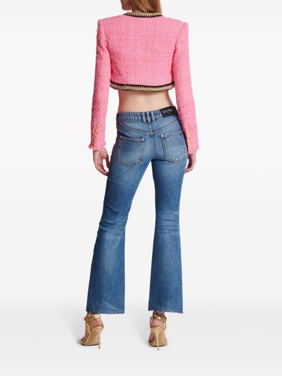  발망 자켓 CF0SD155CE90 pink - BALMAIN