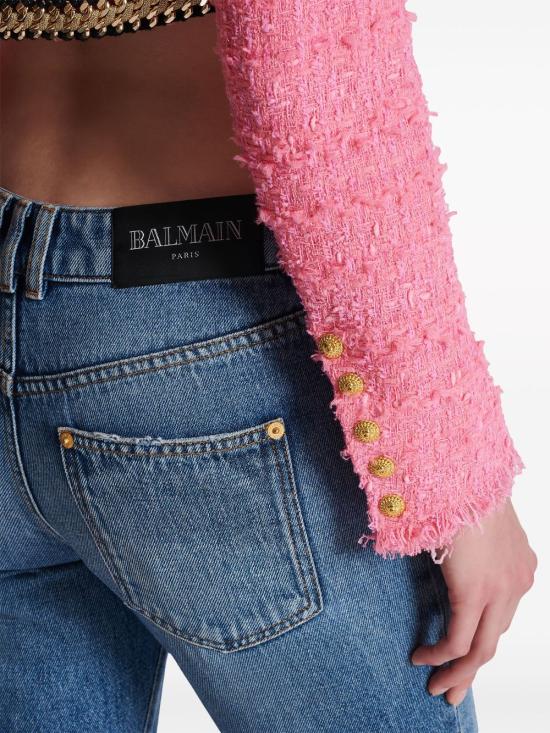  발망 자켓 CF0SD155CE90 pink - BALMAIN