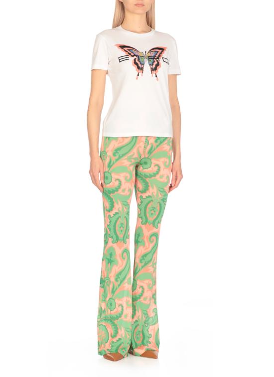 25SS 에트로 반팔 티셔츠 WRMA0006 AK786W0111 White - ETRO