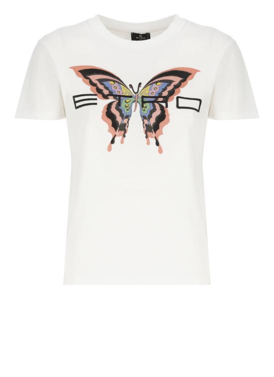 25SS 에트로 반팔 티셔츠 WRMA0006 AK786W0111 White