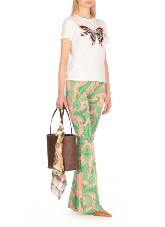 25SS 에트로 반팔 티셔츠 WRMA0006 AK786W0111 White - ETRO