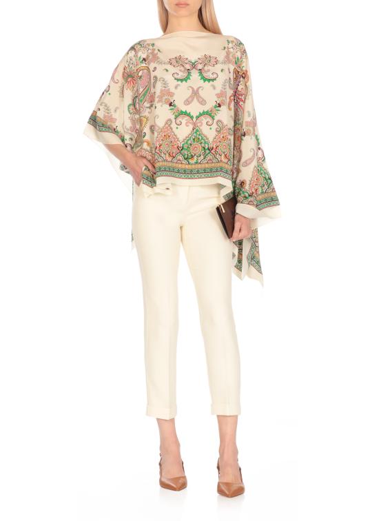 25SS 에트로 블라우스 WAXA0013 AK667X0802 Ivory - ETRO