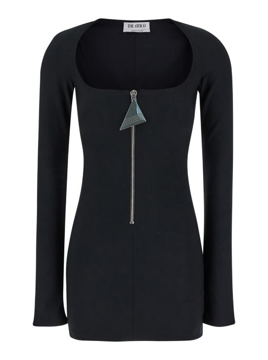  디 아티코 숏 원피스 248WCA312E100100 Black