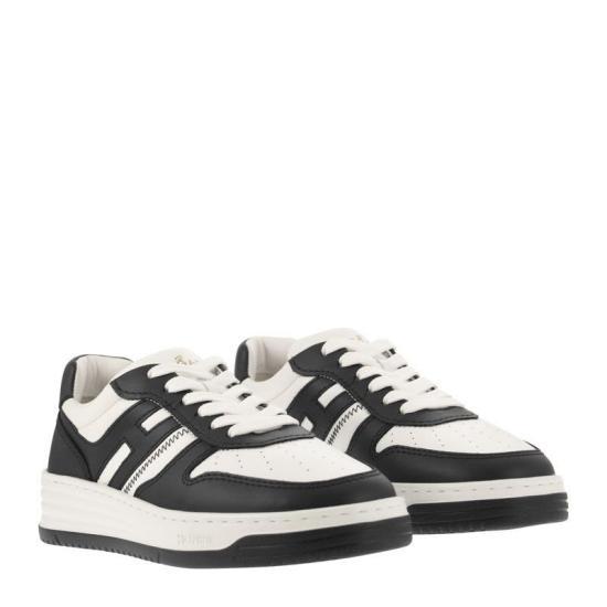 25SS 호간 스니커즈 HXM6300EU50R37 WHITE BLACK - HOGAN