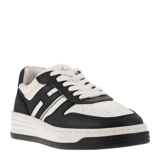 25SS 호간 스니커즈 HXM6300EU50R37 WHITE BLACK - HOGAN