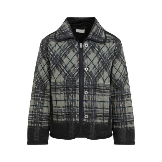 24FW 크레이그 그린 자켓 CGAW24CWOJKT68 BLACK PLAID - CRAIG GREEN