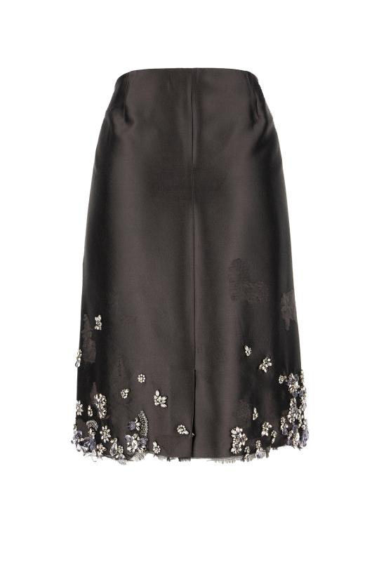 25SS 프라다 스커트 P181YR16L8 F0031 Grigio - PRADA