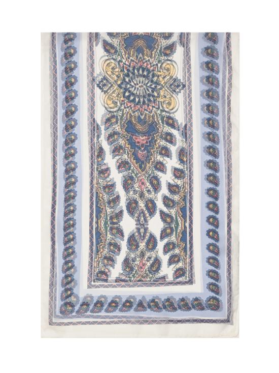 25SS 에트로 머플러/스카프 WATA0005AK635 X0800 STAMPA FDO BIANCO