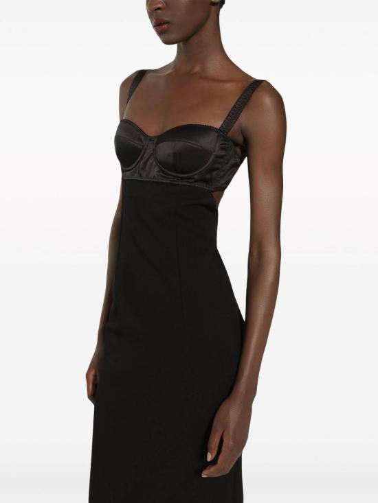 26FW 돌체앤가바나 미디 스커트 F6DBXTFUGKFN0000 BLACK - DOLCE & GABBANA