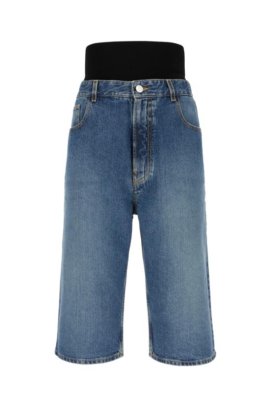 25SS 알라이아 데님 팬츠 AA9P1142T536A 525 BLU VINTAGE