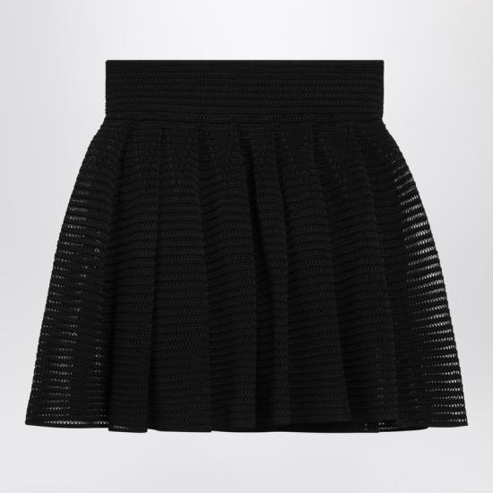 25SS 알라이아 스커트 AA9J2249K008ACO Black