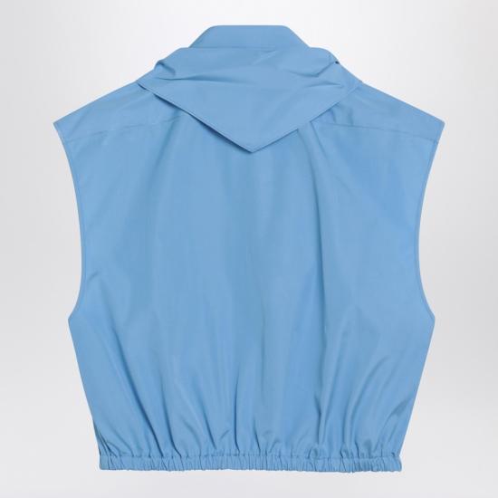 25SS 미우미우 민소매 티셔츠 MK1919OOO10RG Light blue - MIU MIU