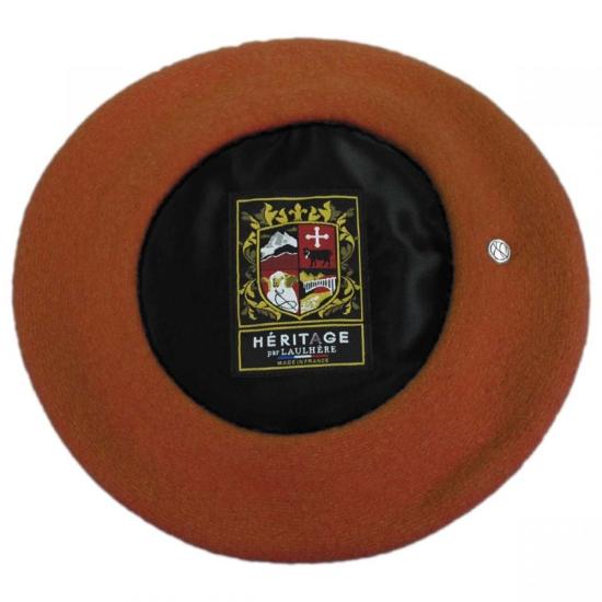  로레르 버킷햇 Laulhère Bret Authentique 베레모 인텐스 러스트 - LAULHERE