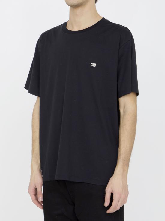 25SS 셀린느 반팔 티셔츠 2X04I671Q BLACK - CELINE