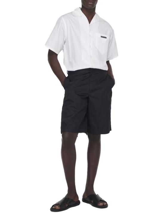 25SS 프라다 뮬/슬리퍼 2X3111FG0003LEM F0002 NERO - PRADA