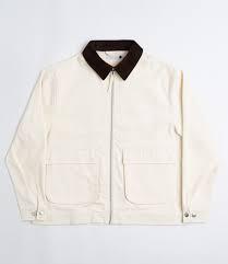  팝 트레이딩 컴퍼니 데님 자켓 POPU3FRJP004WH OFF WHITE DOM