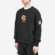  팝 트레이딩 컴퍼니 긴팔 티셔츠 POPM3FRSW037BK BLACK DOM